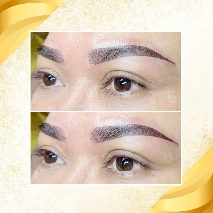 Tất tần tật những điều cần biết về phun chân mày tán bột